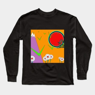 Mount Fuji Long Sleeve T-Shirt